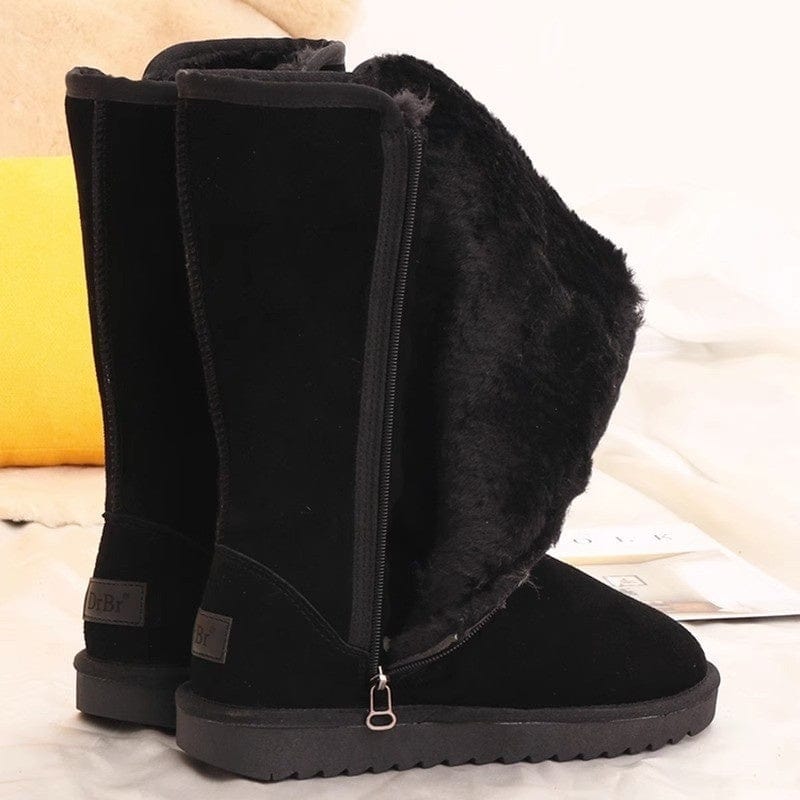 Fleece-lined High Boots