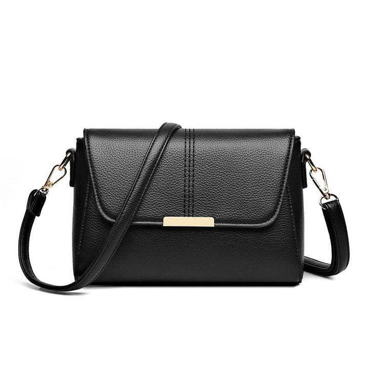 Women's Messenger Shoulder Bag Black